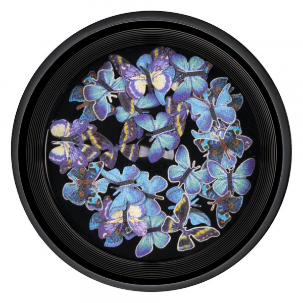 Decoratiune Unghii Nail Art LUXORISE, Butterfly Kaleidoscope