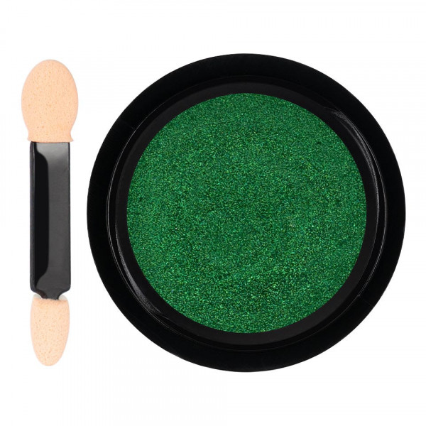 Pigment Unghii Mirror Powder LUXORISE, Lucky Green
