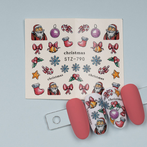 Tatuaj Unghii LUXORISE Christmas Days, STZ-790