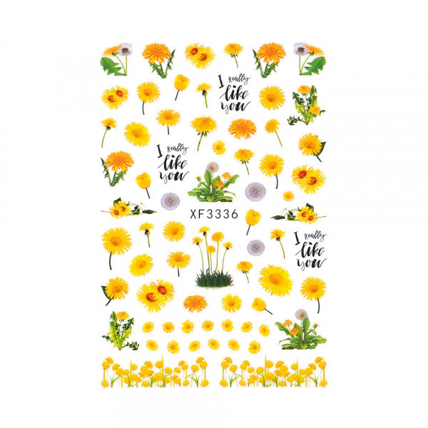 Abtibild Unghii SensoPRO Milano, Daisy Waves XF3336