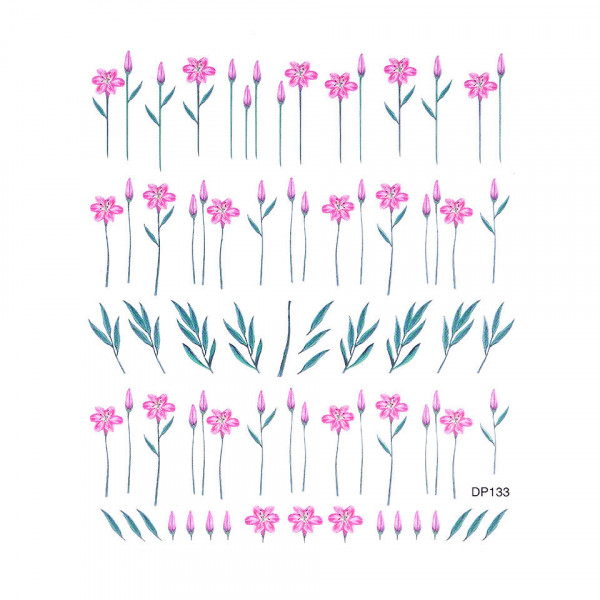 Abtibild Unghii SensoPRO Milano, Spring Flowers DP133