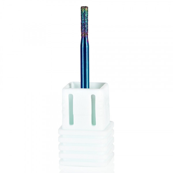 Capat Freza Diamant Cuticule LUXORISE Rainbow Cilinder, duritate medie CD15
