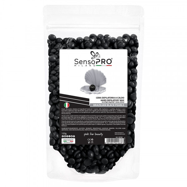 Ceara Epilat Elastica Granule SensoPRO Milano Brazilian Black Pearls, 100g