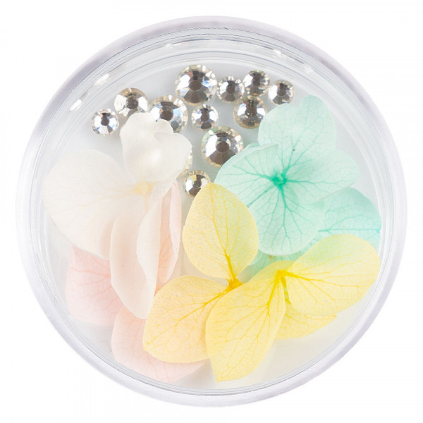 Flori Uscate Unghii LUXORISE cu cristale - Floral Fairytale #24