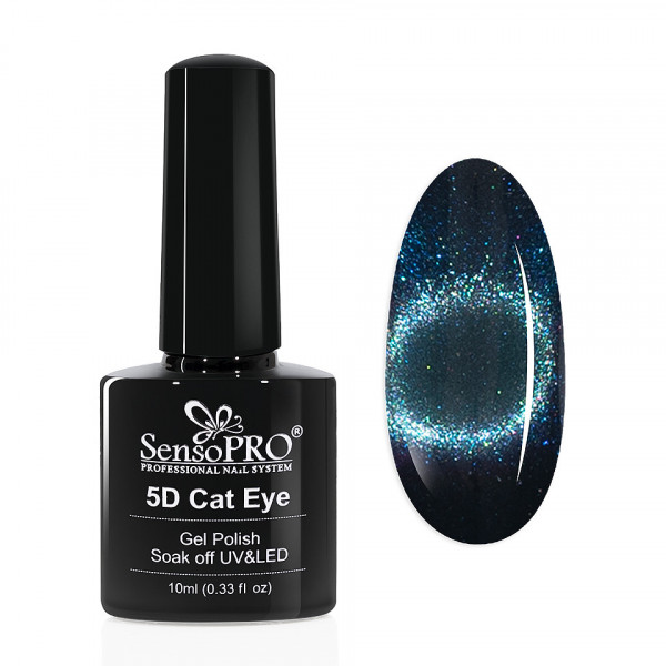 Oja Semipermanenta Cat Eye Gel 5D SensoPRO 10ml, #19 Venus