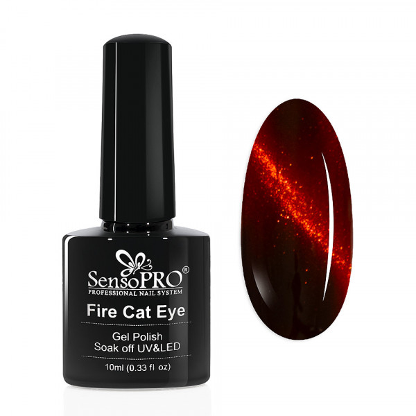 Oja Semipermanenta Fire Cat Eye SensoPRO 10 ml #14