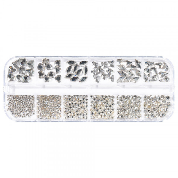 Strasuri Unghii LUXORISE Crystal Story, 6 modele