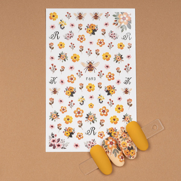 Abtibild Unghii SensoPRO Milano Flower Utopy, model F693
