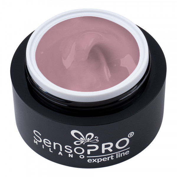 Gel Constructie Unghii Expert Line SensoPRO Milano - Rose Pink 15ml