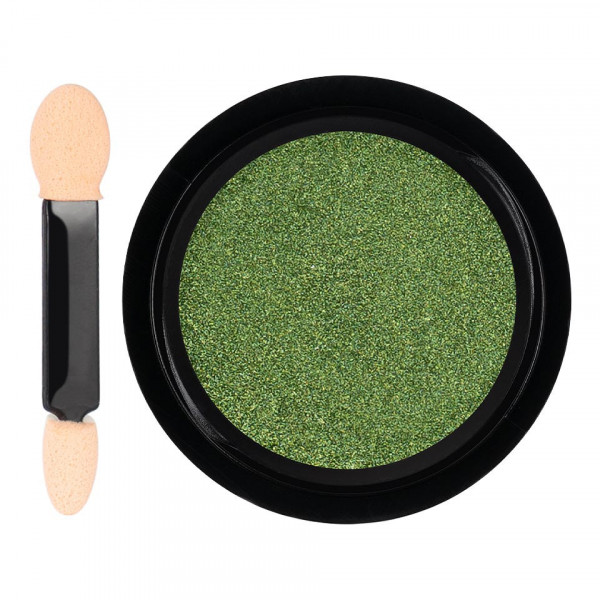 Pigment Unghii Mirror Powder LUXORISE, Fairy Green