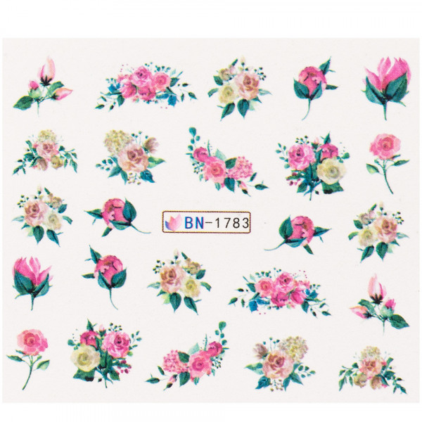 Tatuaj Unghii LUXORISE Flower Code, BN-1783