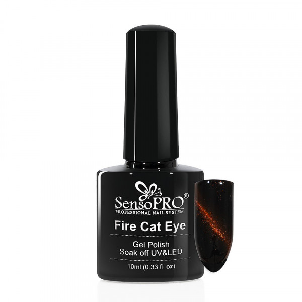 Oja Semipermanenta Fire Cat Eye SensoPRO 10 ml #12