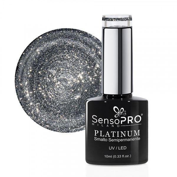 Oja Semipermanenta Platinum SensoPRO Milano 10ml, Mars Ice #04