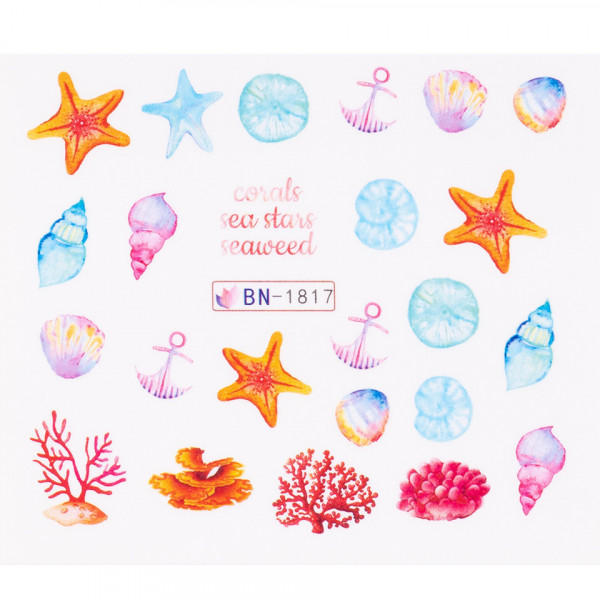 Tatuaj Unghii LUXORISE Magic Summer, BN-1817