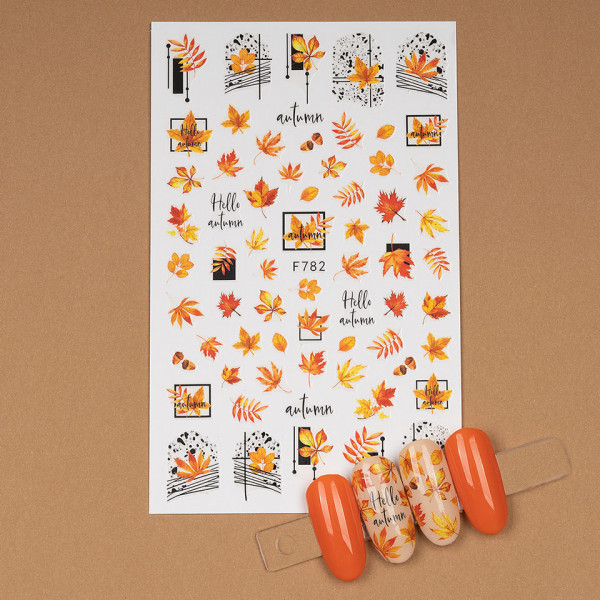 Abtibild Unghii SensoPRO Milano, Fall Paradise F782