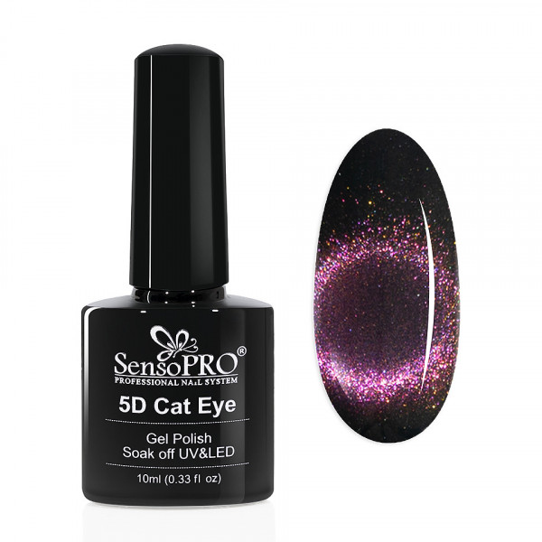 Oja Semipermanenta Cat Eye Gel 5D SensoPRO 10ml, #10 Orion