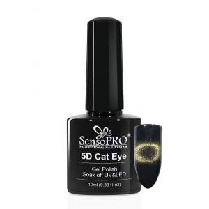 Oja Semipermanenta Cat Eye Gel 5D SensoPRO 10ml, #16 Calypso