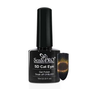 Oja Semipermanenta Cat Eye Gel 5D SensoPRO 10ml, #18 Andromeda