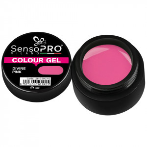 Gel UV Colorat Divine Pink 5ml, SensoPRO Milano
