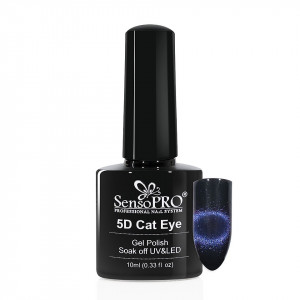 Oja Semipermanenta Cat Eye Gel 5D SensoPRO 10ml, #07 Starburst