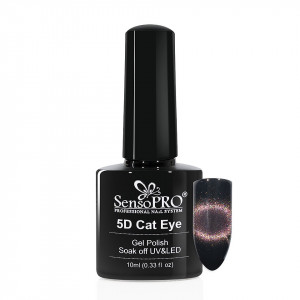 Oja Semipermanenta Cat Eye Gel 5D SensoPRO 10ml, #08 Moonlight