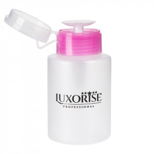 Recipient cu Pompita pentru Lichide Adjuvante LUXORISE - 200 ml, roz