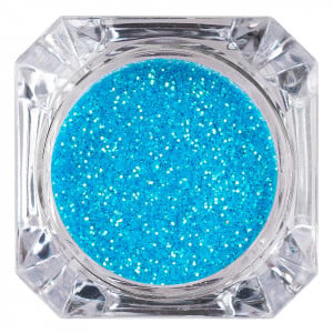 Sclipici Glitter Unghii Pulbere LUXORISE, Ice Blue #49