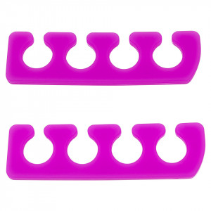 Despartitor Degete din Silicon Jelly Purple Plum Nails