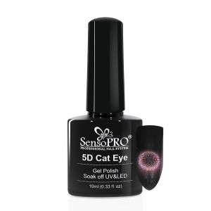Oja Semipermanenta Cat Eye Gel 5D SensoPRO 10ml, #21 Antilia
