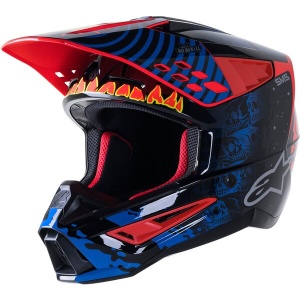 Casca cross-enduro Alpinestars Supertech S-M5 SOLAR FLARE - Img 15