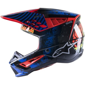 Casca cross-enduro Alpinestars Supertech S-M5 SOLAR FLARE - Img 17