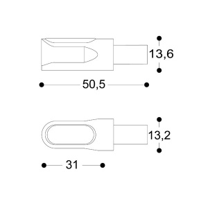 Semnalizatoare led BARRACUDA M-LED B-LUX (set) - Img 6