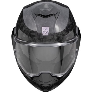 Casca modulara flip-back SCORPION EXO-TECH EVO ONYX SOLID CARBON - Img 2