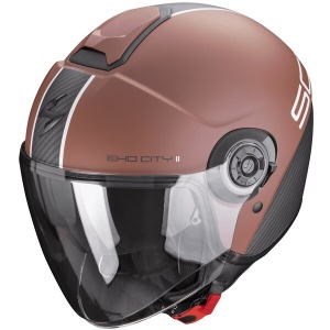 Casca open face/jet SCORPION EXO CITY II CARBO - Img 2