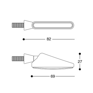 Semnalizatoare led secventiale BARRACUDA SQ-LED BASIC (set) - Img 7
