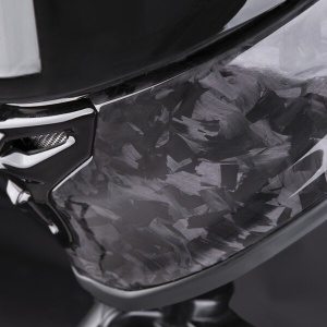 Casca integrala SCORPION EXO R1 EVO II ONYX CARBON AIR SOLID - Img 3