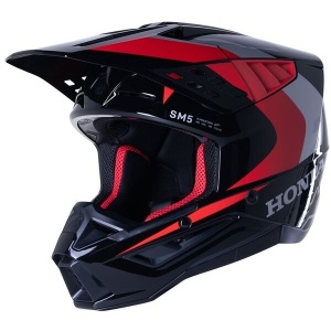 Casca cross-enduro Alpinestars Supertech S-M5 HONDA ECE 22.06 - Img 3