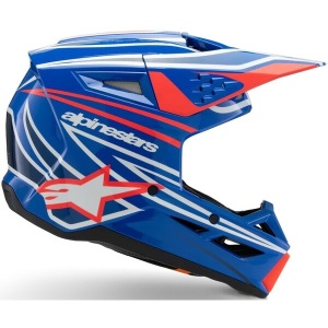 Casca cross-enduro de copii ALPINESTARS S-M3 YOUTH WURX ECE06 - Img 10