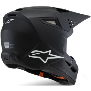 Casca cross-enduro de copii ALPINESTARS S-M3 YOUTH SOLID ECE06 - Img 4