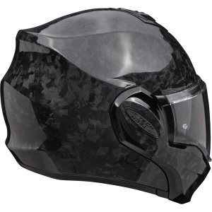 Casca modulara flip-back SCORPION EXO-TECH EVO ONYX SOLID CARBON - Img 3