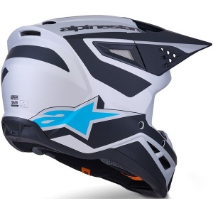 Casca cross-enduro ALPINESTARS S-M3 HEAT ECE06 - Img 2
