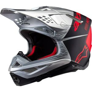Casca cross-enduro ALPINESTARS SUPERTECH S-M10 FLOOD 2024 ECE 22.06 - Img 1