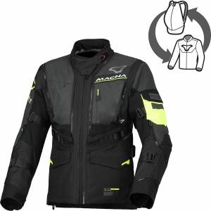 Geaca dama textil impermeabila touring/adventure MACNA FLEXODUS Night Eye™