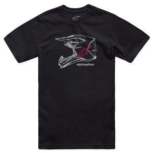 Tricou ALPINESTARS MX HELMET CSF - Img 2