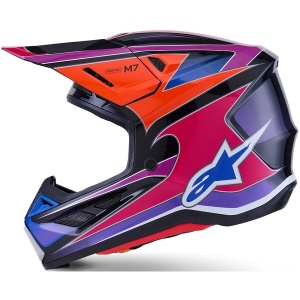 Casca cross-enduro ALPINESTARS SUPERTECH S-M7 FUSE ECE06 - Img 2