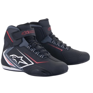 Ghete moto sport/touring ALPINESTARS SEKTOR BLACK/WHITE WP