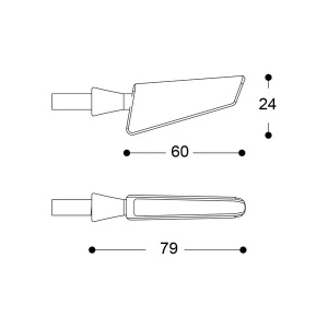 Semnalizatoare led secventiale BARRACUDA SQ-LED B-LUX(set) Color - Img 9