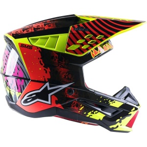 Casca cross-enduro Alpinestars Supertech S-M5 SOLAR FLARE - Img 4