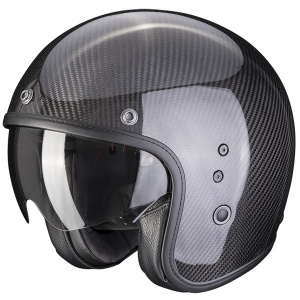 Casca open face SCORPION BELFAST EVO CARBON SOLID - Img 2