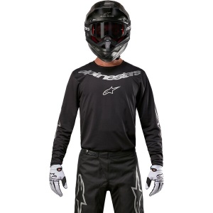 Tricou cross-enduro ALPINESTARS FLUID GRAPHITE 2024 - Img 4